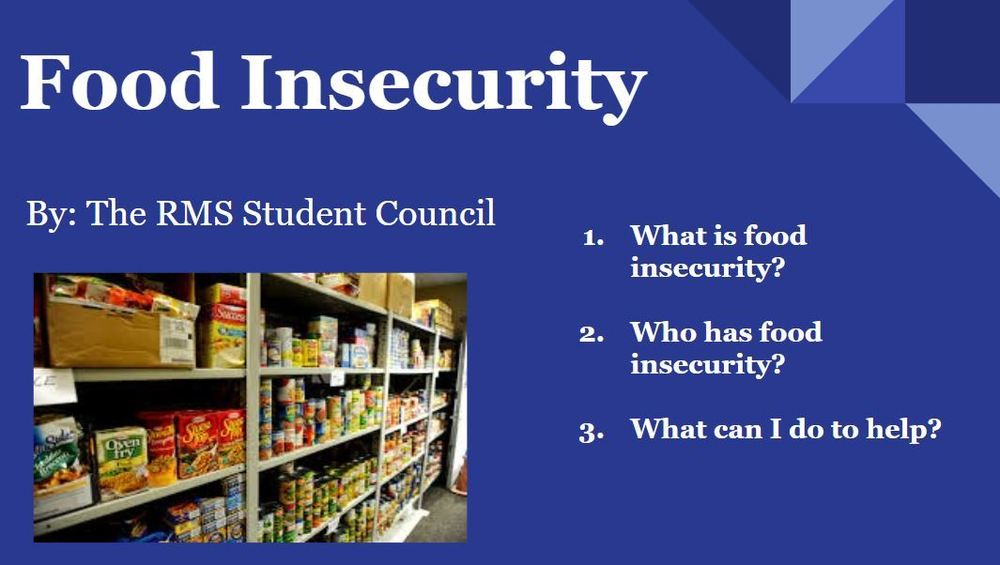 Food Insecurity Presentation