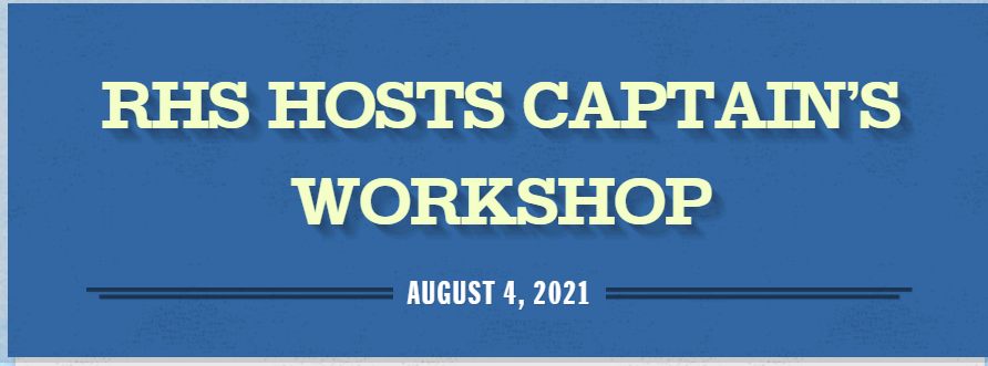 RHS Hosts Captain's Workshop