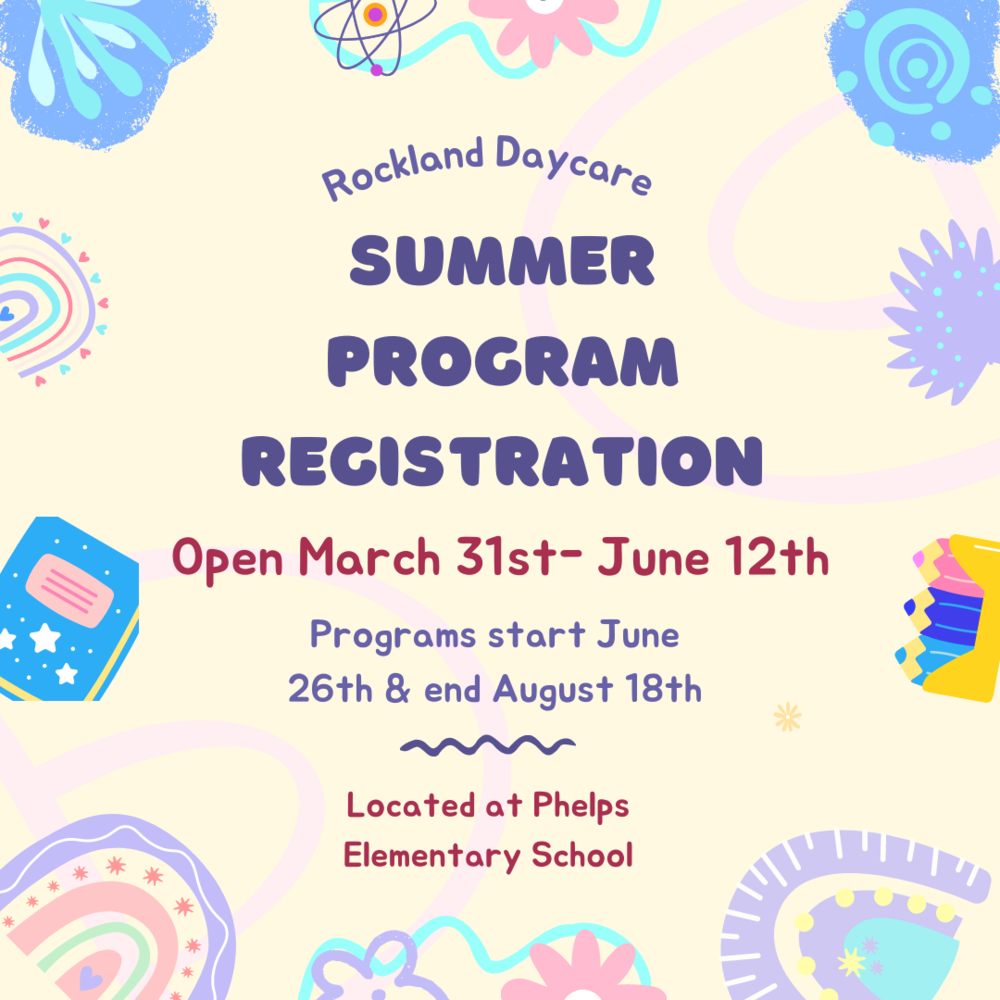 Summer Program Registration Open Phelps Elementary School