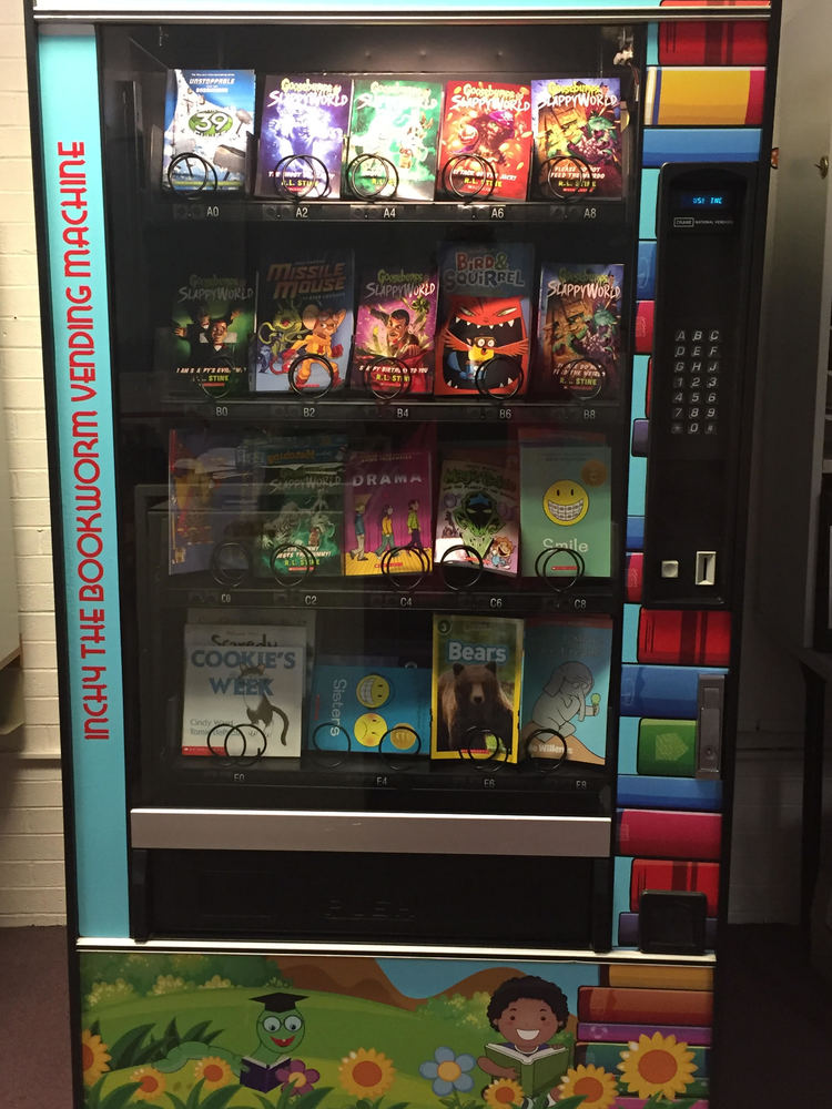 Book Vending Machine at MP