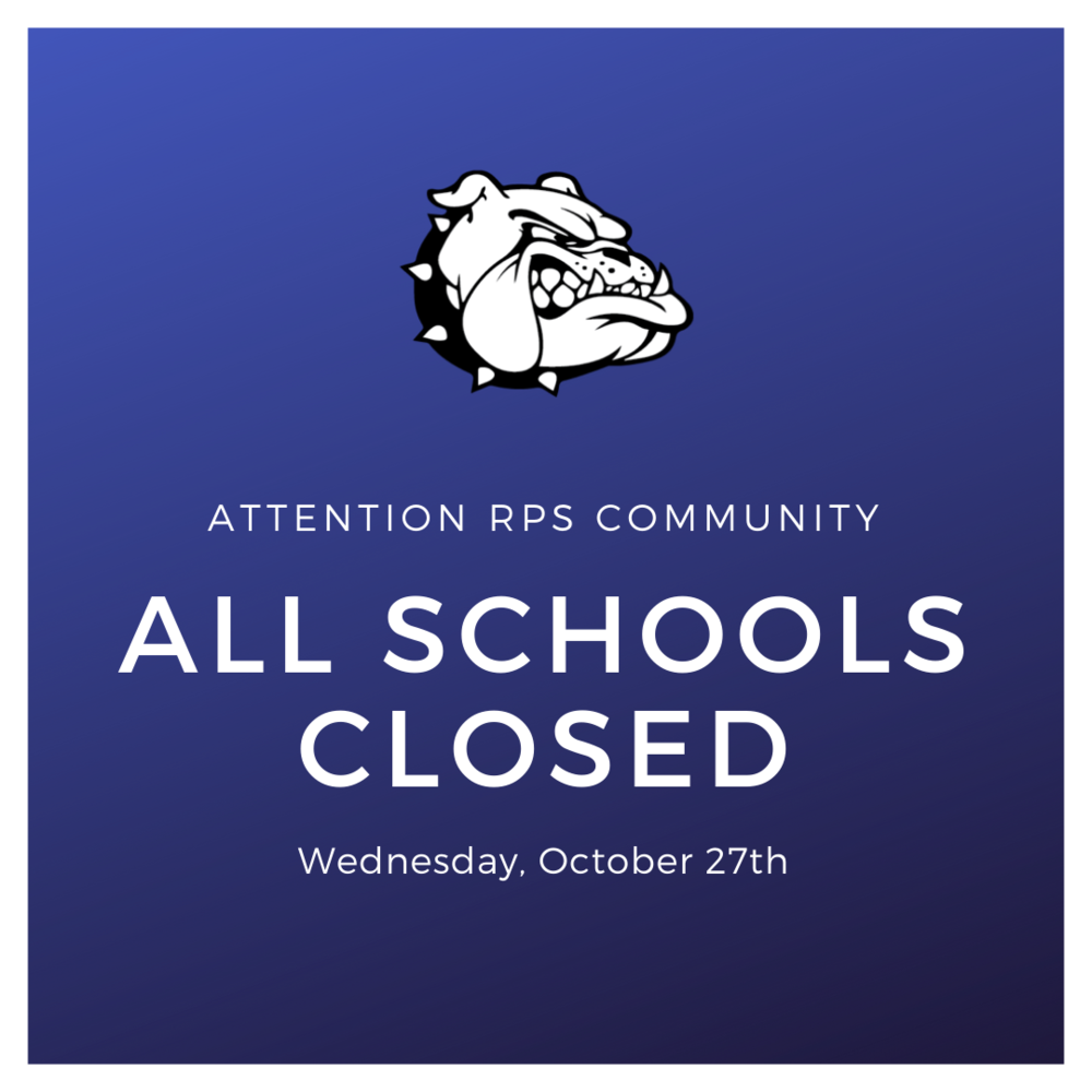 School Closed 10/27