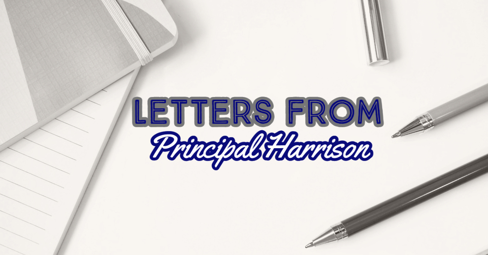 Communications from Principal Harrison