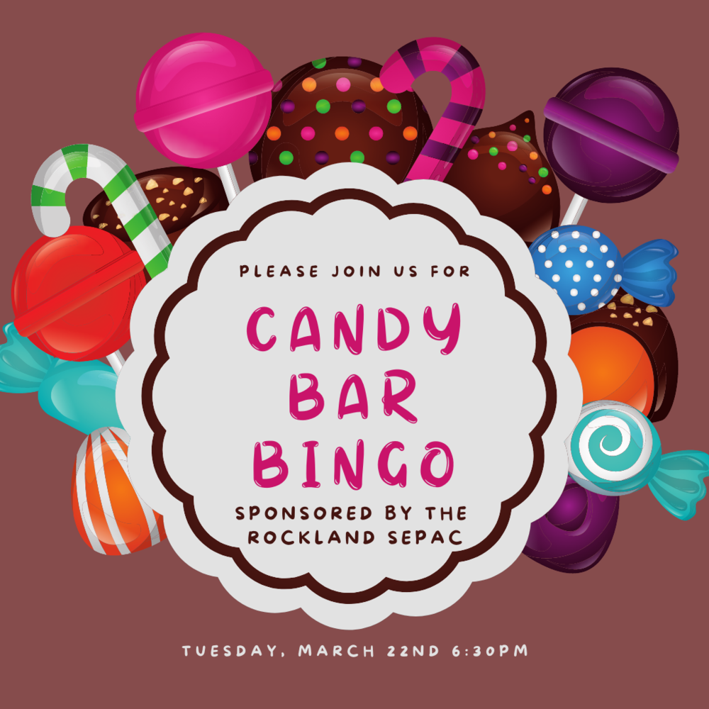 SEPAC Candy Bar Bingo