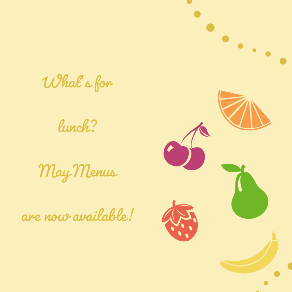 May Menus