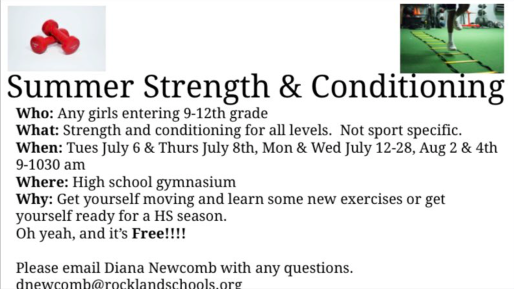 Strength and Conditioning Camp