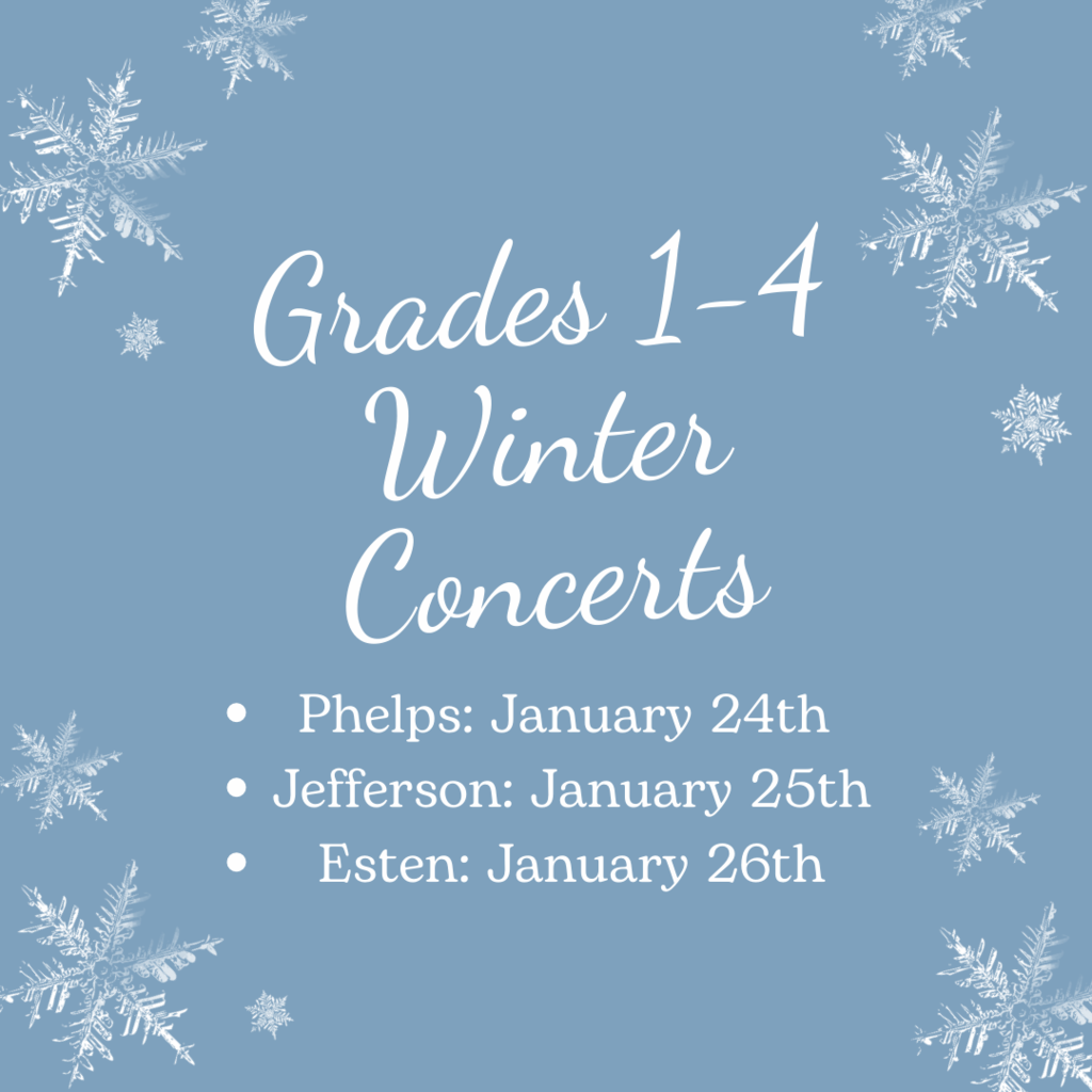 Elementary Winter Concerts