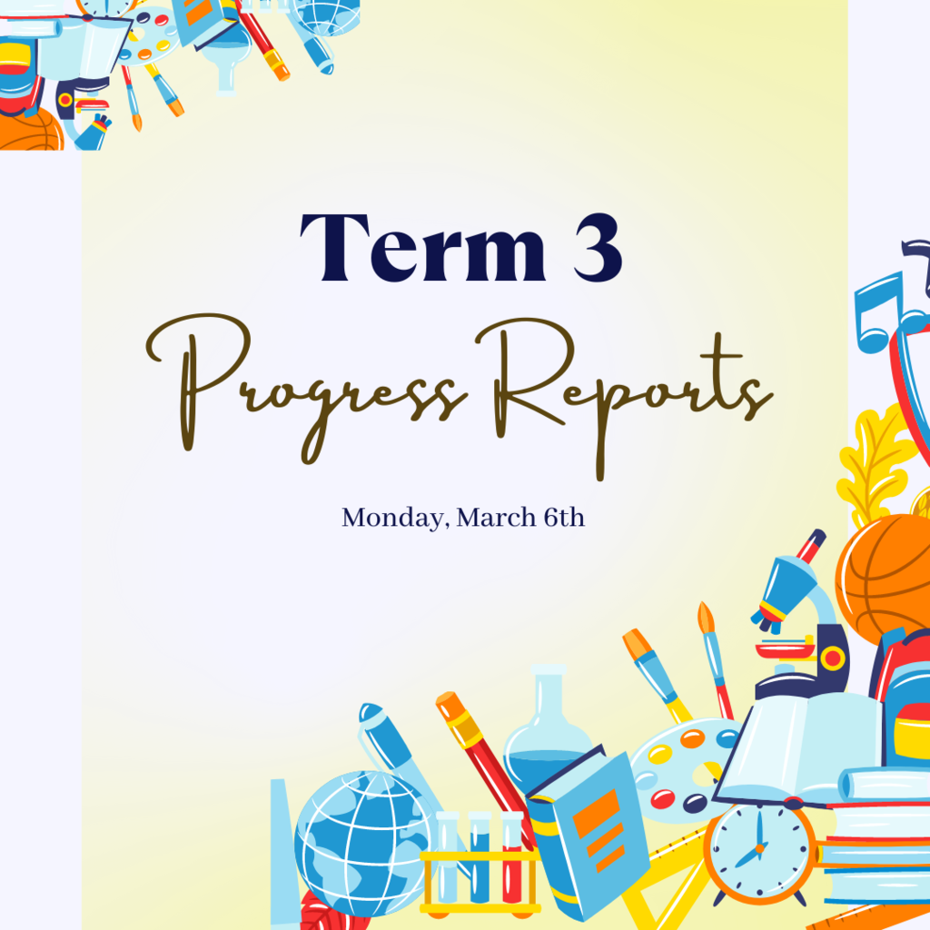 RMS Term 3 progress reports