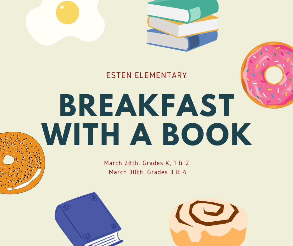 Esten Breakfast with a Book promo