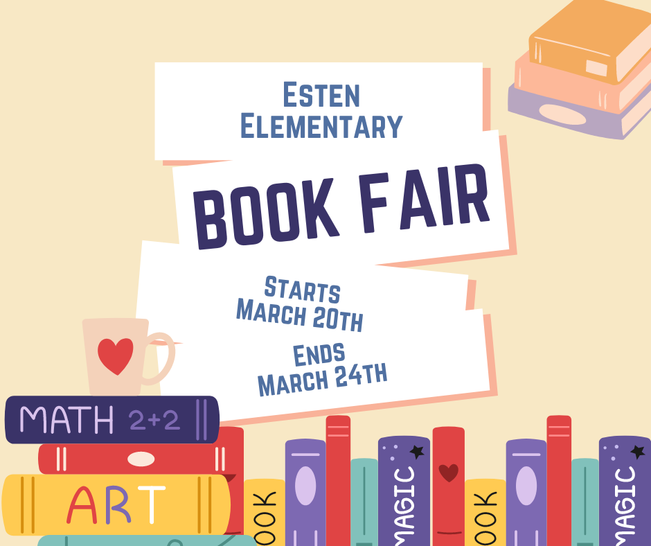 Esten Book Fair 3/20-3/24