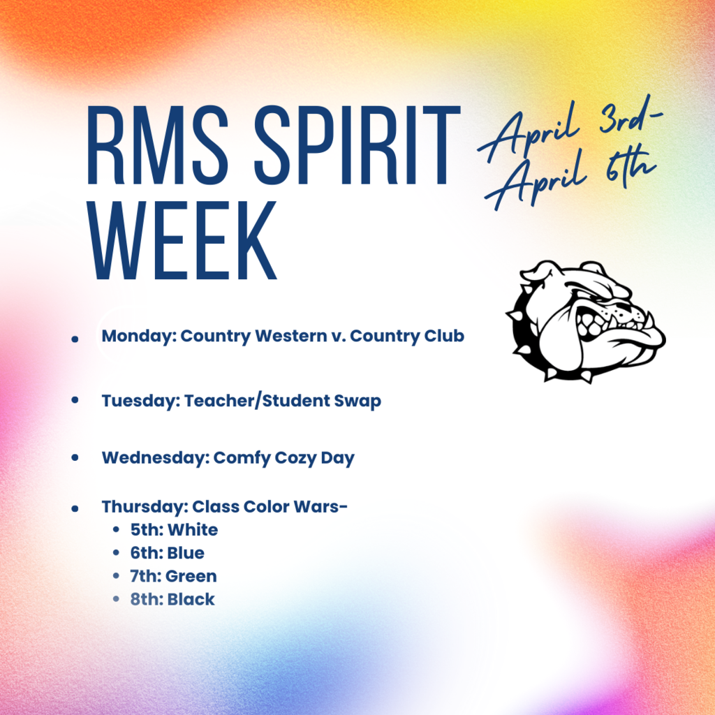 RMS Spirit Week