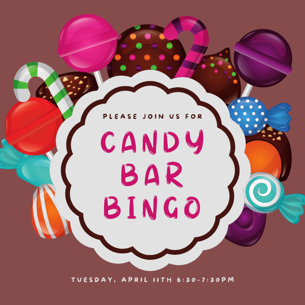 Jefferson Candy Bar Bingo