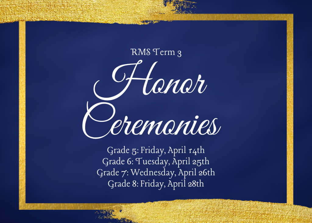 term 3 honor roll ceremonies