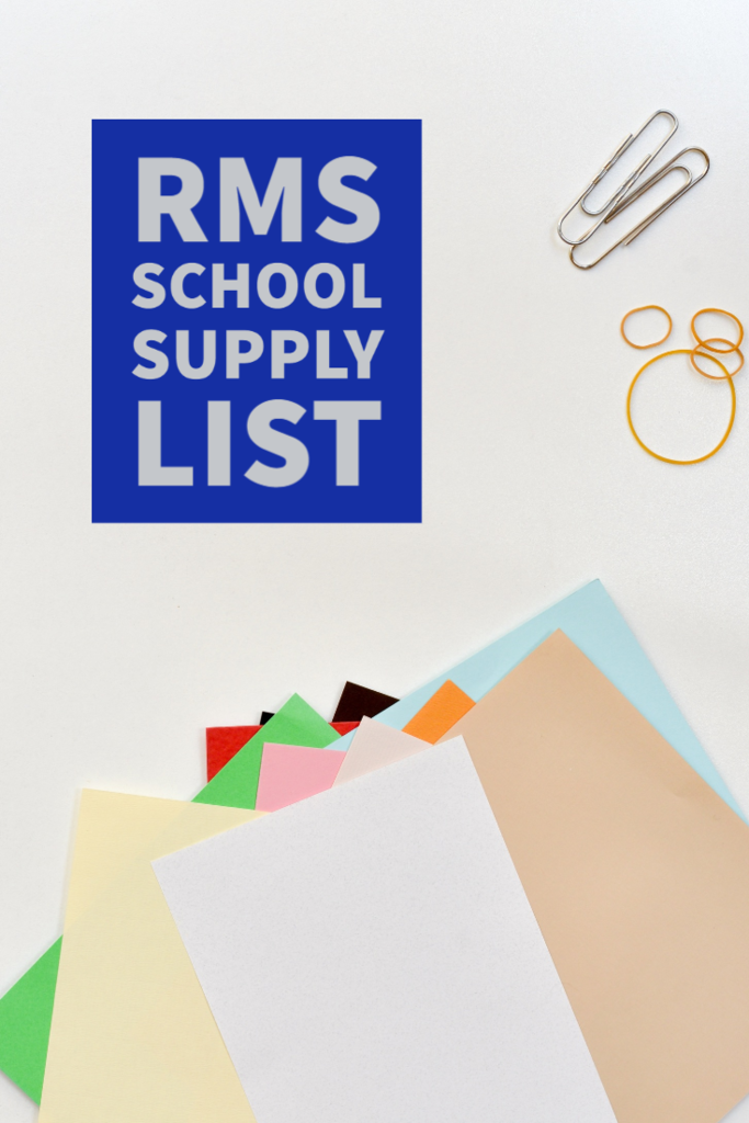 RMS School Supply List