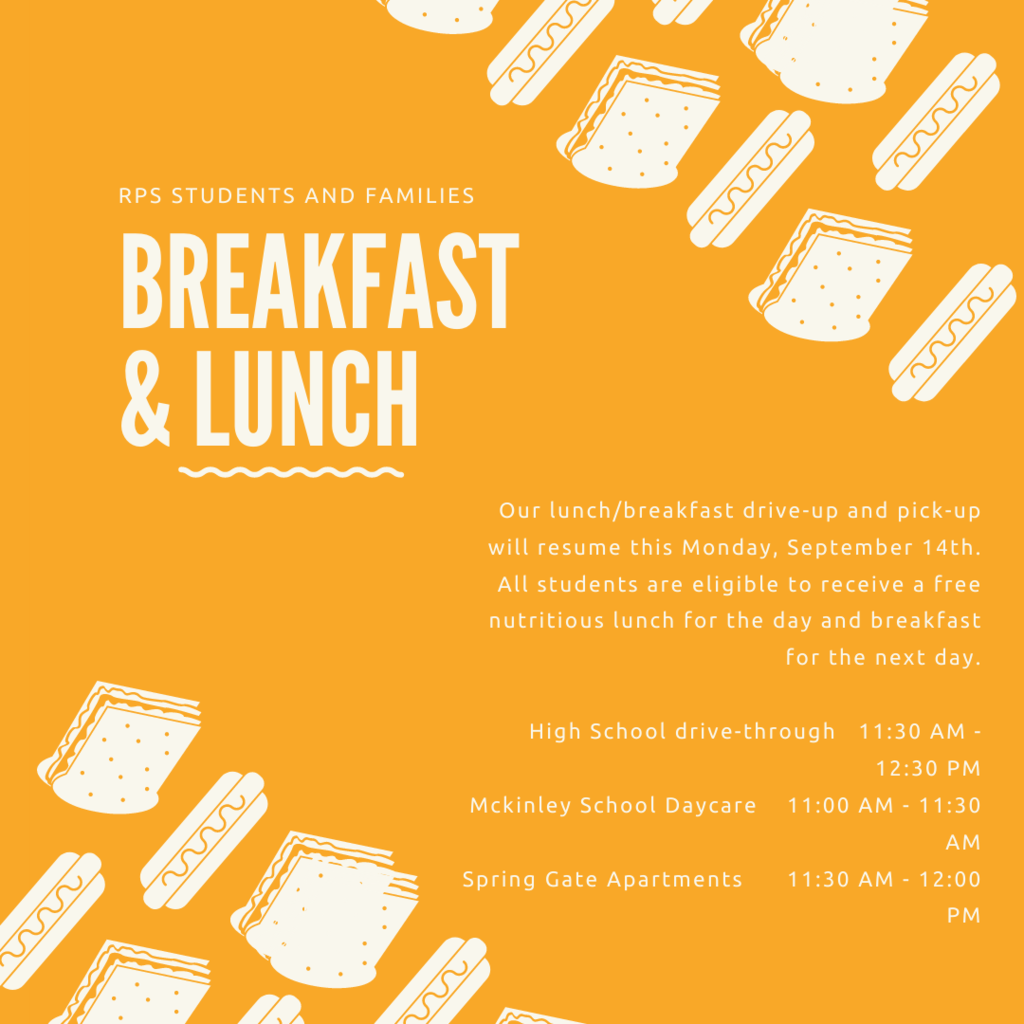 Breakfast & Lunch Information